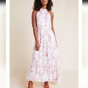 Monique Lhuillier  Freesie Maxi Dress, Oversized , EUC